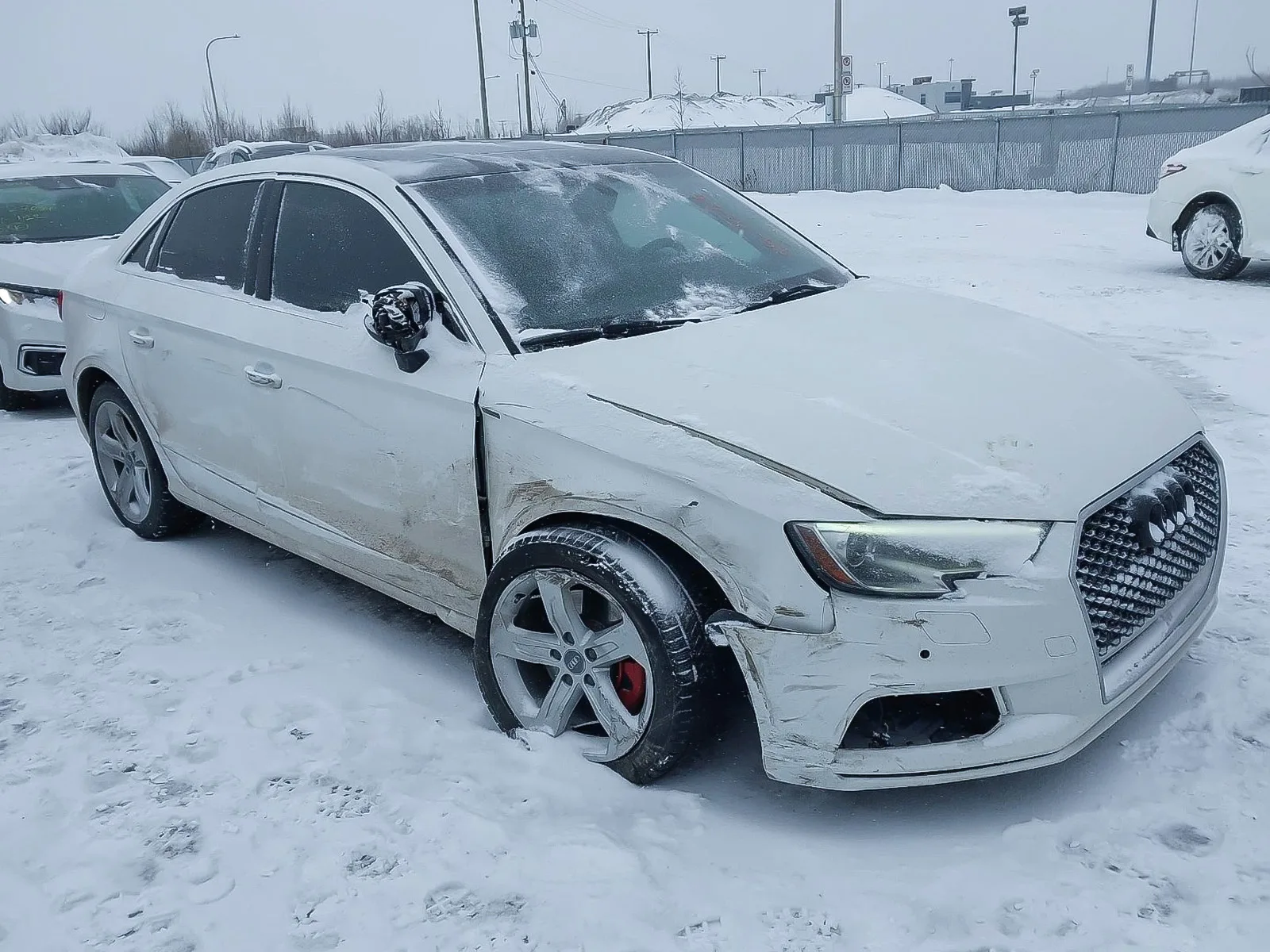Audi A3 8V przed naprawą